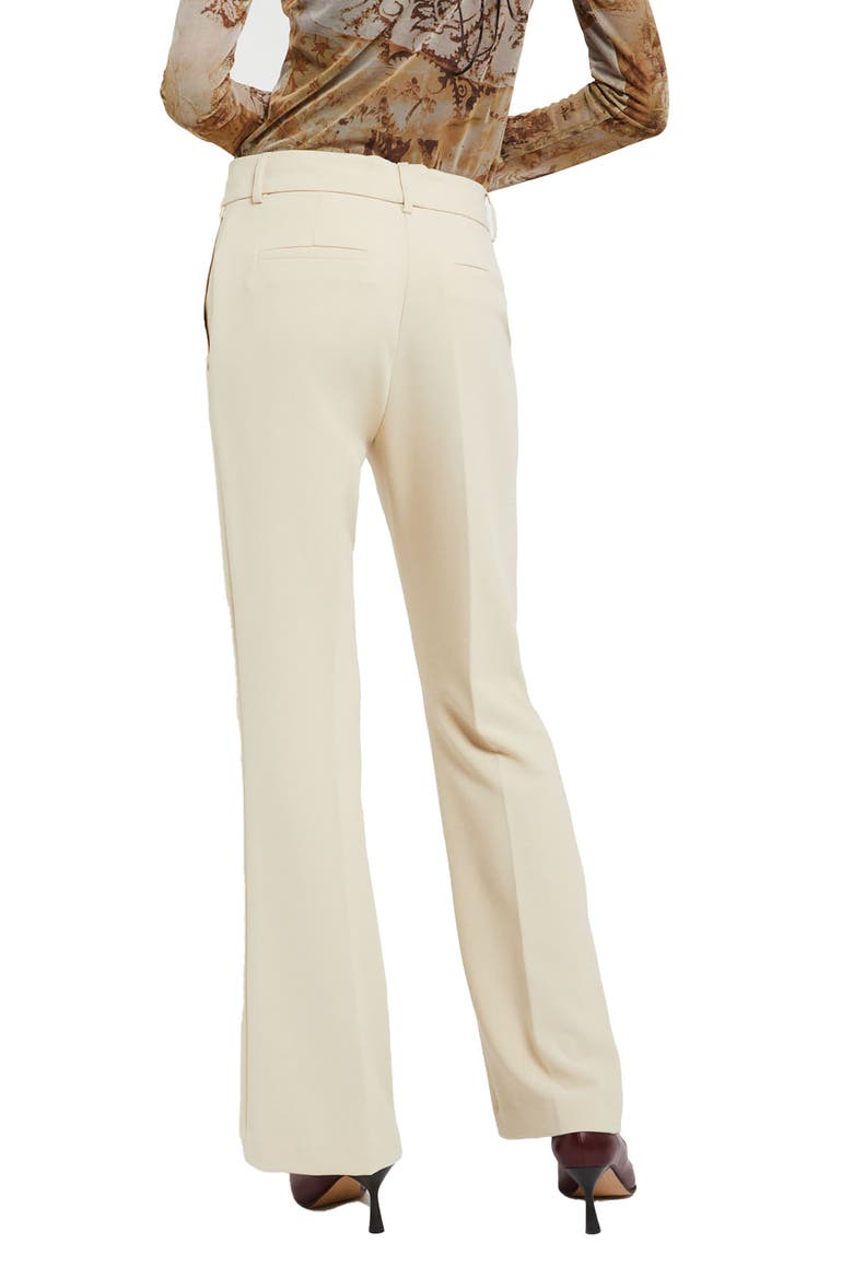 Straight Trousers, Alternate, color, Ecru