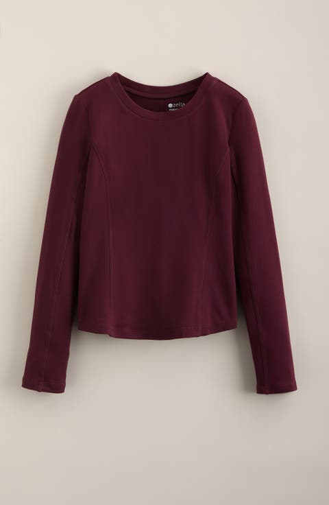 Kids' Line Up Performance Long Sleeve T-Shirt