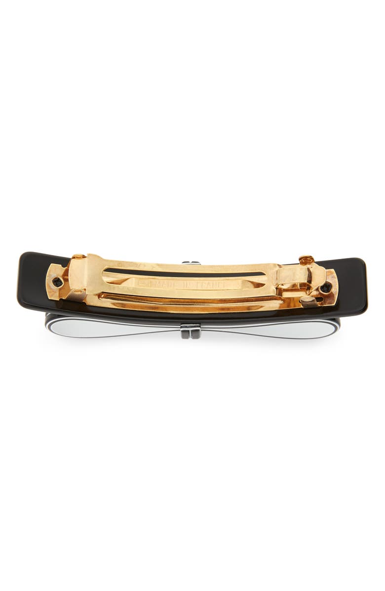 France Luxe Layered Bow Barrette, Alternate, color, 