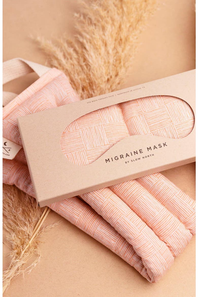 Eye Mask + Neck Wrap Bundle - Pink Pampas, Alternate, color, No Color