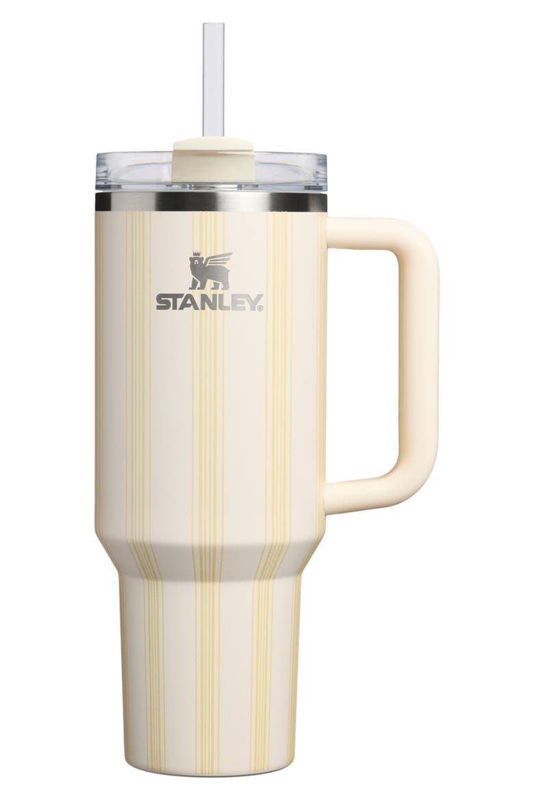 The Quencher H2.O Flowstate™ 40-Ounce Tumbler, Main, color, CREAM PICNIC STRIPE