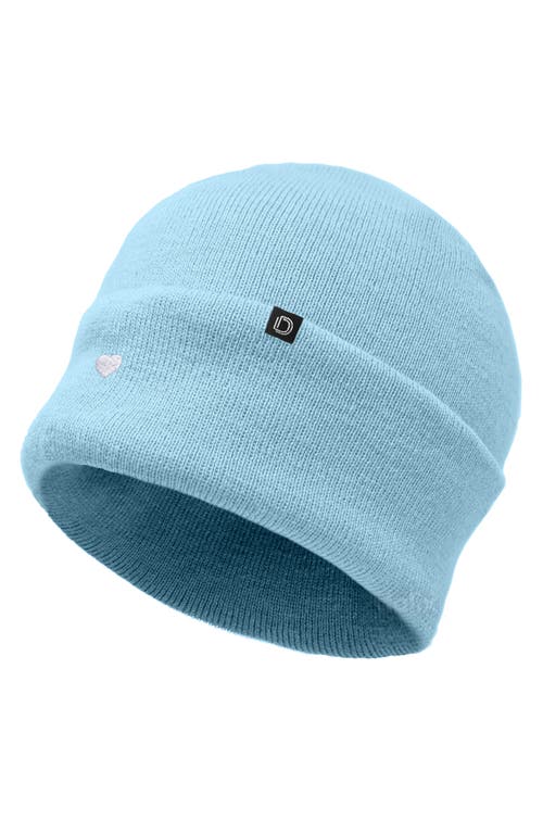 Dalix Lil Heart Beanie Cap In Blue