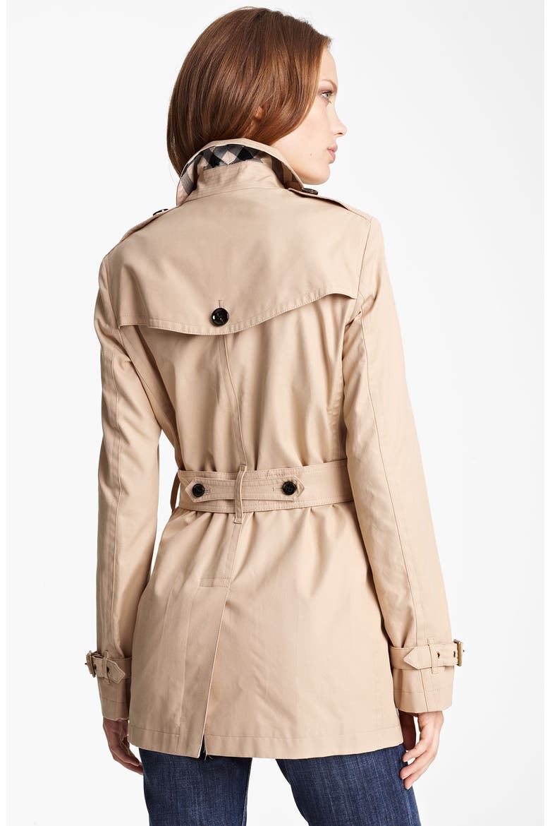 'Crombridge' Double Breasted Trench, Alternate, color, NEW CHINO