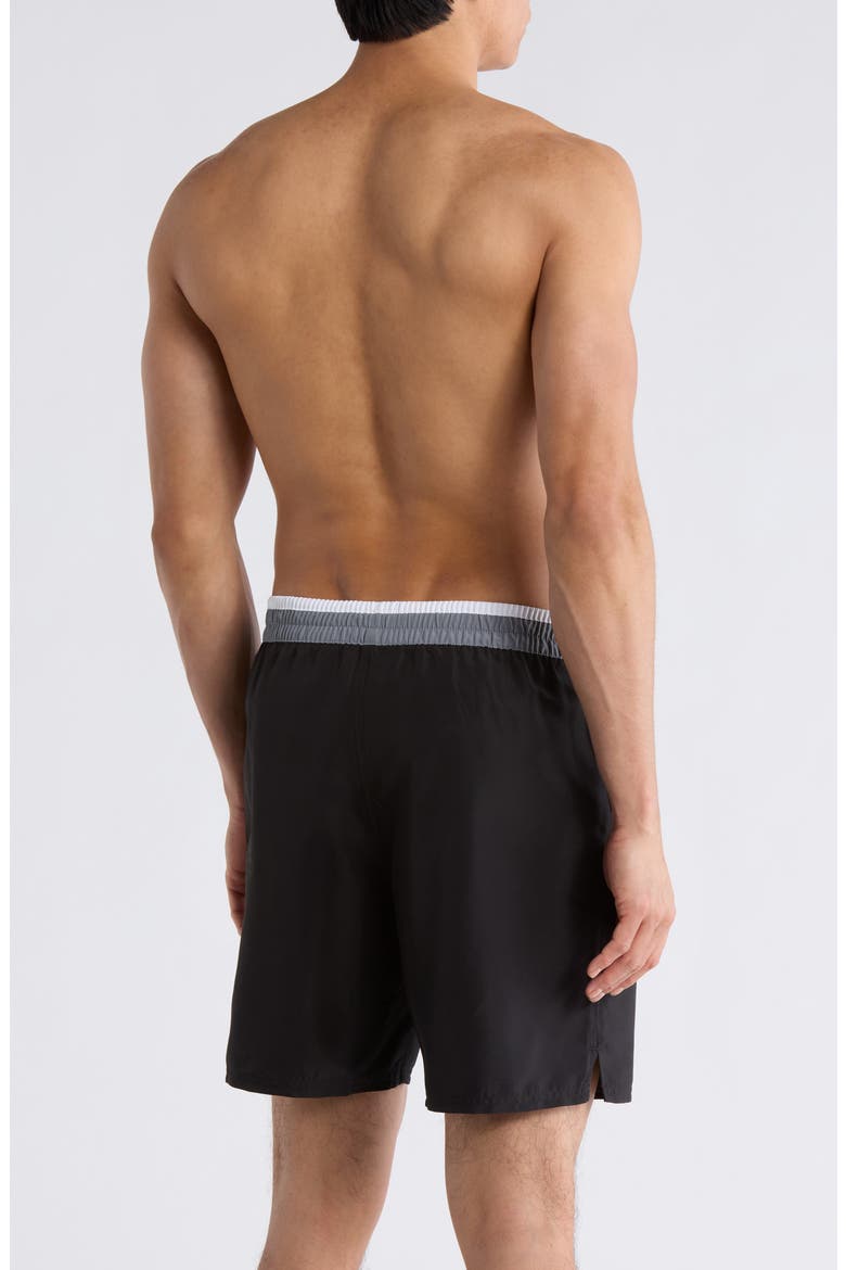 7-Inch Volley Swim Shorts, Alternate, color, BLACK