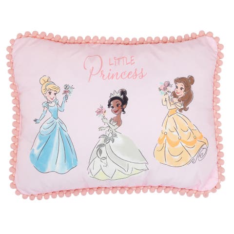 Disney Princesses Decorative Baby/Nursery Throw Pillow