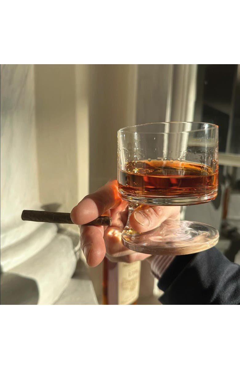 Arnolfo Di Cambio Double Old Fashion Glass Smoke Set Of 2, Alternate, color,