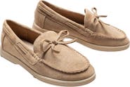 MOUSTACHE Suede Moccasin Loafers
