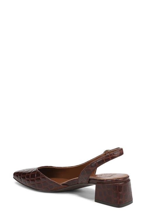 Naturalizer Jayla Half D'orsay Slingback Pump In Brown