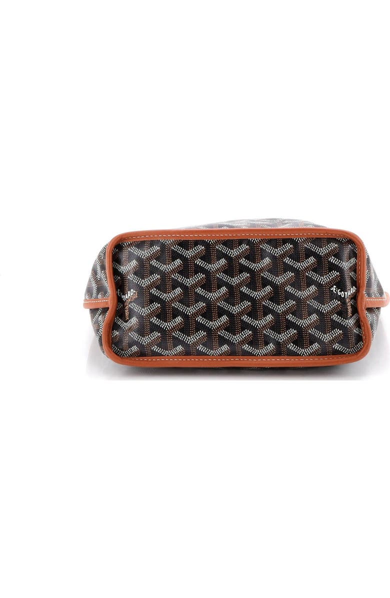 Pre-Owned Goyard Anjou Reversible Tote Coated Canvas Mini, Alternate, color, Brown