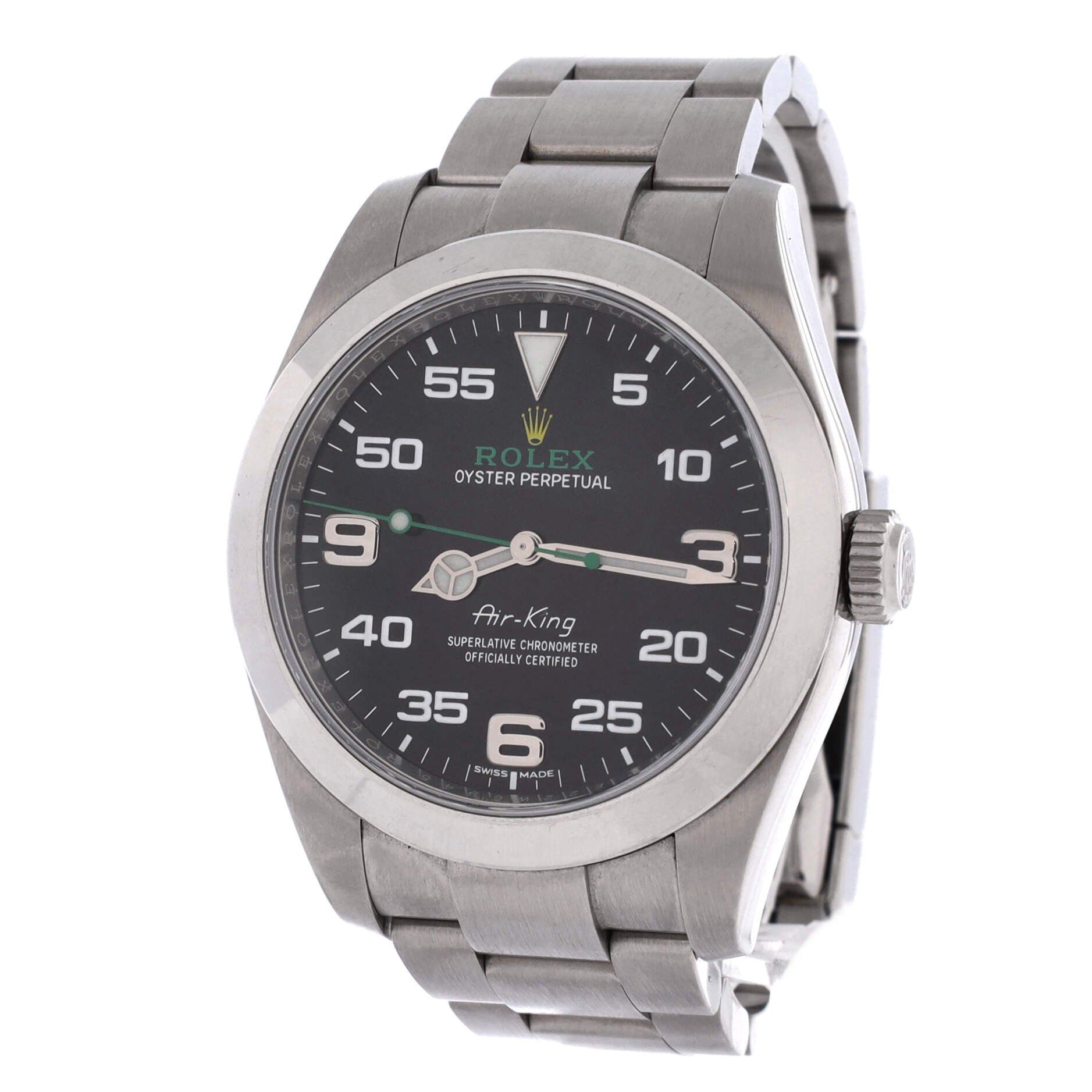 Oyster Perpetual Air King Automatic Watch Stainless Steel 40, Alternate, color, Metallic Silver