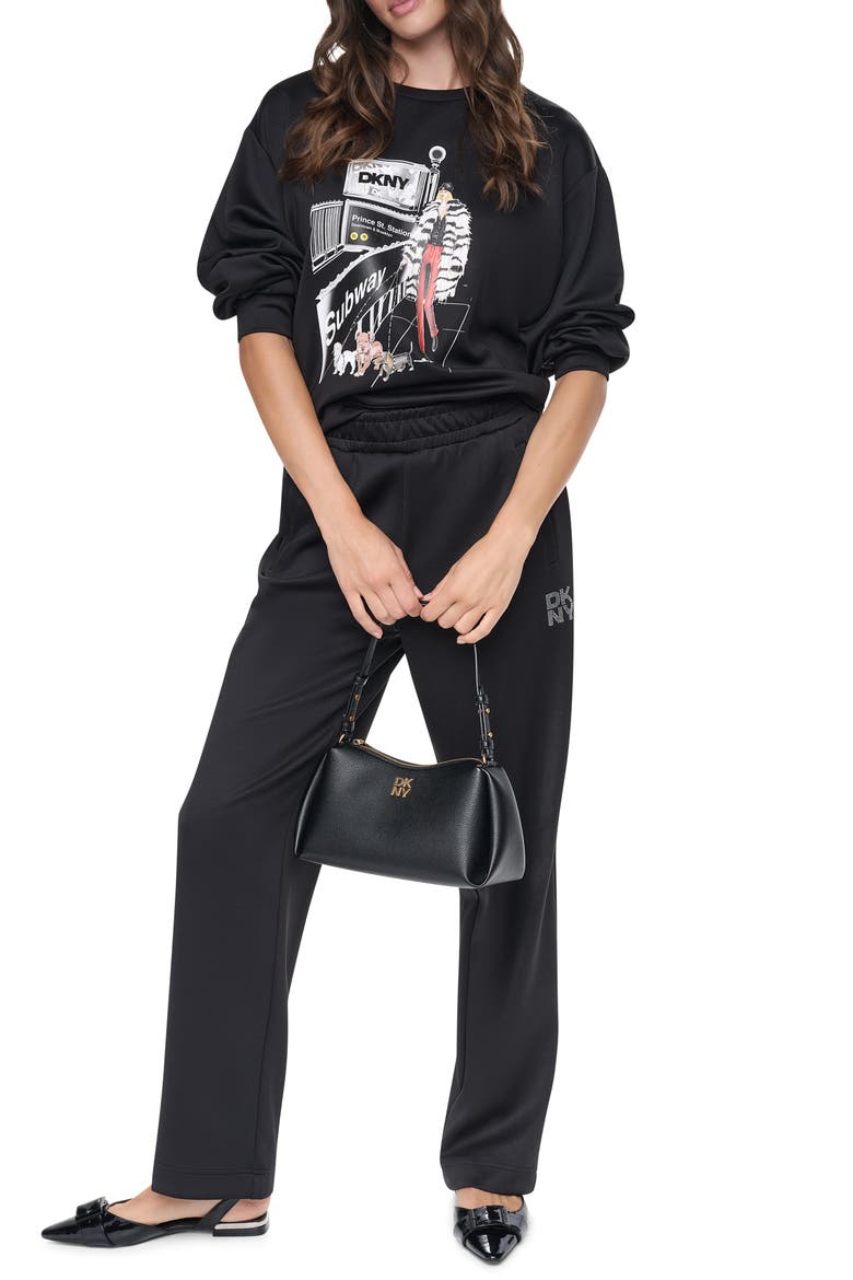 Prince Station Sweatshirt, Alternate, color, BLACK