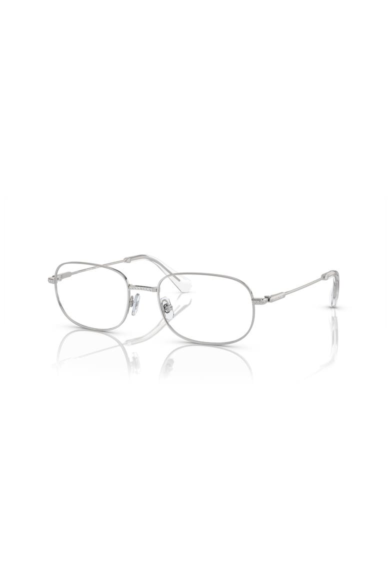 52mm Rectangle optical glasses, Main, color, Silver