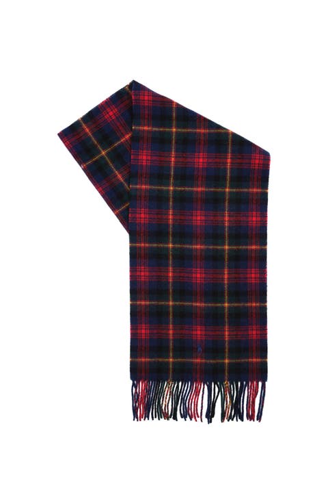 Recycled Classic Plaid Scarf