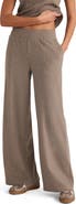 Haven Well Within Organic Cotton Rib Knit Wide Leg Pants