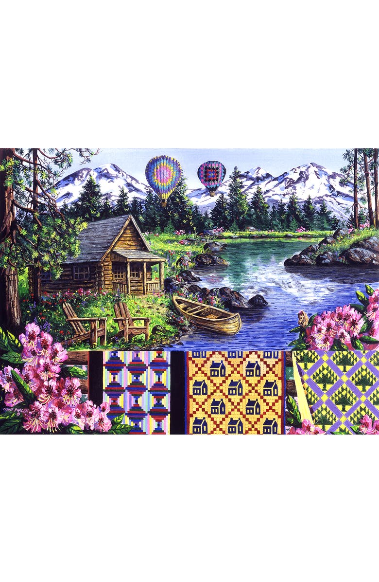 Sunsout Floating over Sisters 500 piece Jigsaw Puzzle for Adults, Alternate, color, Multicolor
