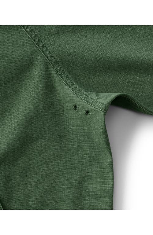 Lands' End Ripstop Anorak In Green