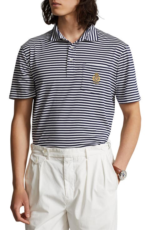 Stripe Lisle Polo