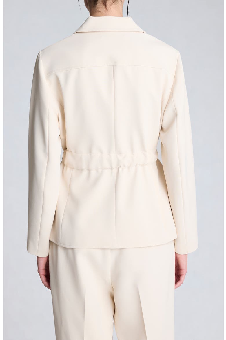 Vision Belted Stretch Twill Jacket, Alternate, color, OYSTER