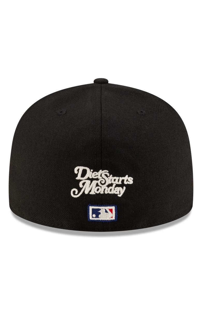 NEW ERA x DIET STARTS MONDAY x Diet Starts Monday Los Angeles Dodgers 59FIFTY Fitted Wool Baseball Cap, Alternate, color,