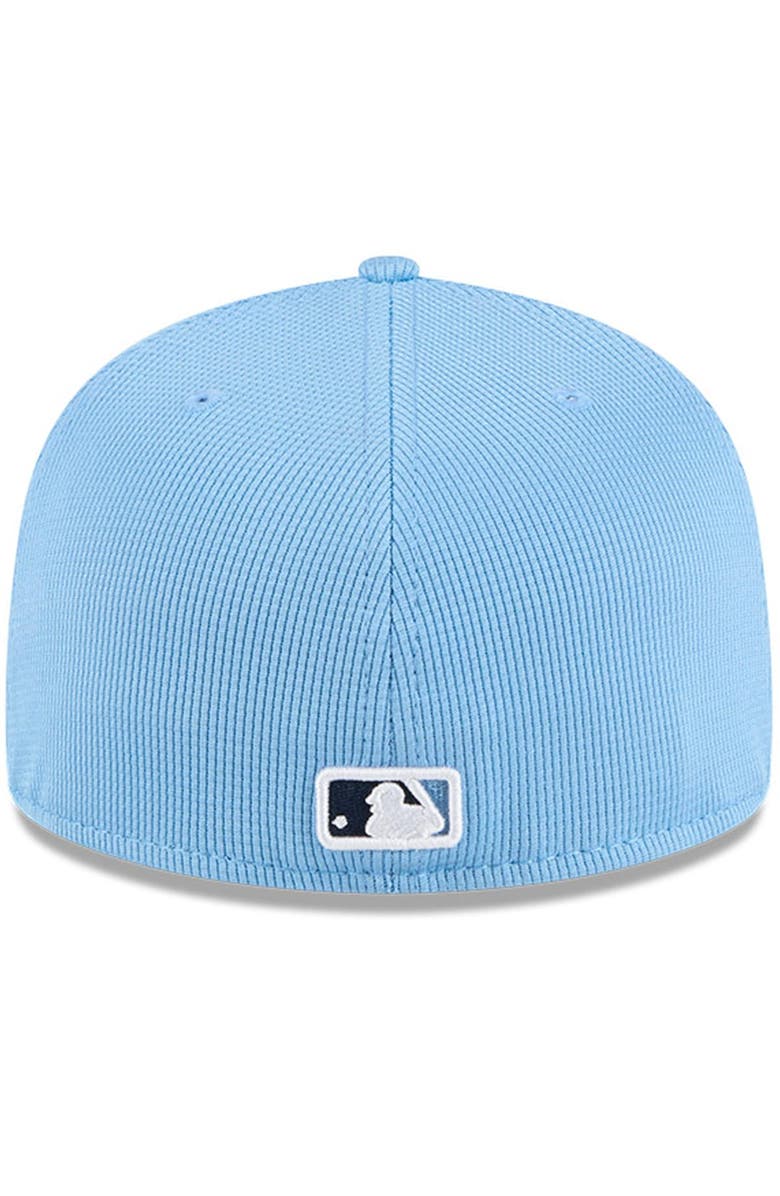 New Era Men's New Era Light Blue Kansas City Royals City Connect Batting Practice 59FIFTY Fitted Hat, Alternate, color, 