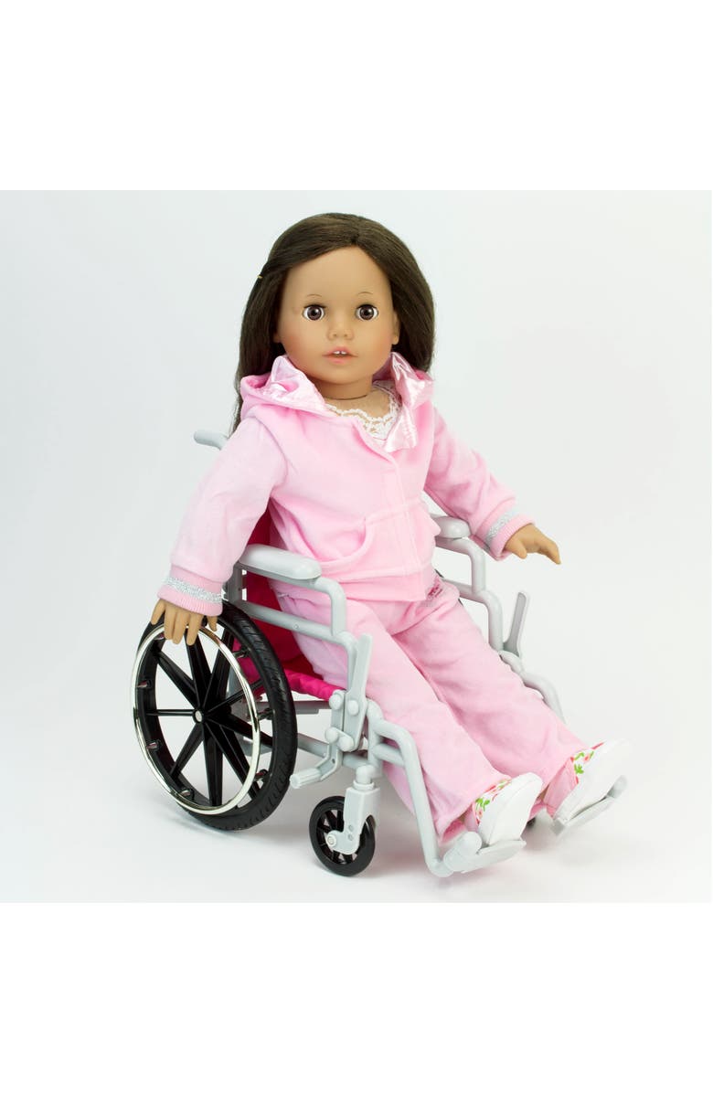 Teamson Kids Sophia's Doll Wheelchair & Crutch Set, Alternate, color, 