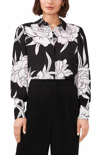 Solid Button-Up Shirt