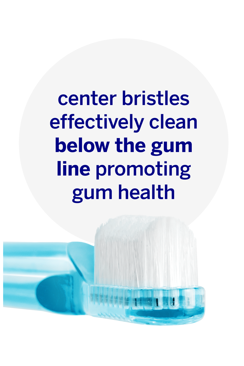 2-Pack New Generation 45° Patented Long Toothbrush - Blue, Alternate, color, Blue