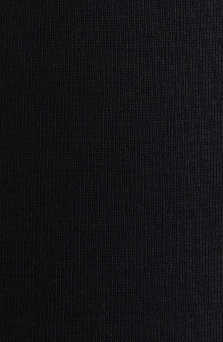 Misook Nancy Short Straight Leg Pants, Alternate, color, Black