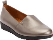 Comfortview The June Leather-Like Slip On Flat