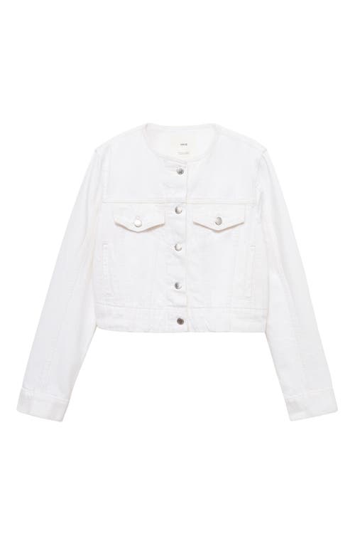 Mango Crop Denim Jacket