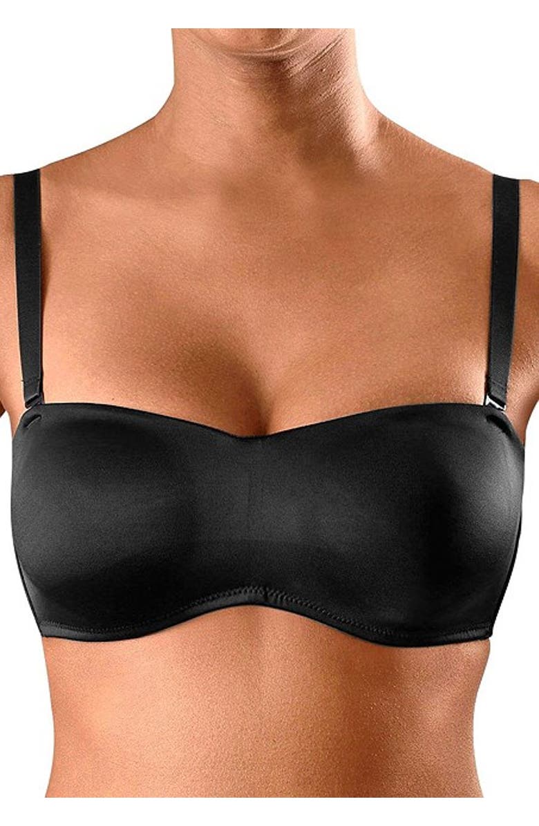 LASCANA Women's Multiway Clear Strap Strapless T-Shirt Bra, Alternate, color, 