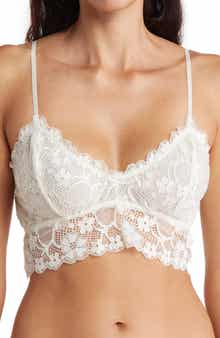 Lace Spaghetti Strap Bralette