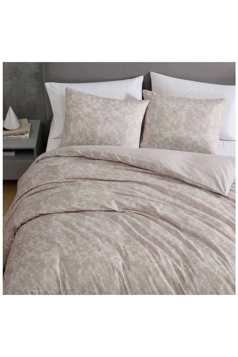 Floral Ripple 3-Piece Duvet Cover Set, Alternate, color, SOFT PINK
