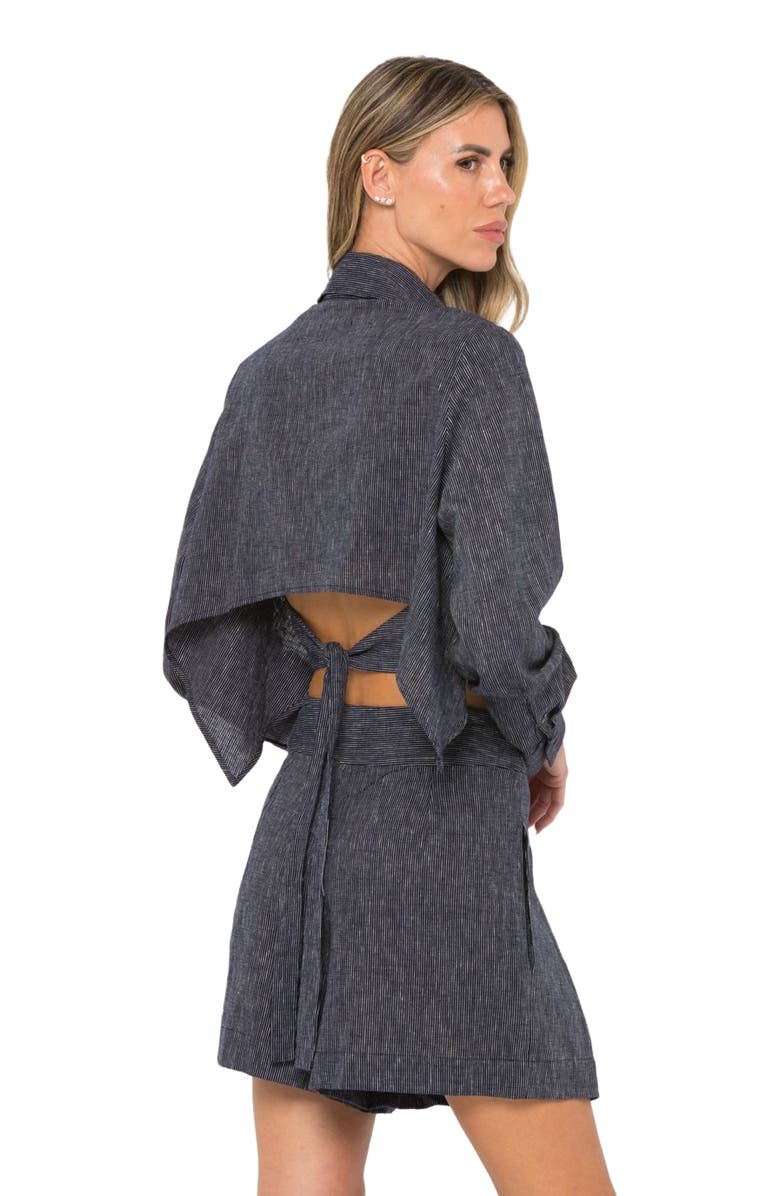 JBQ Rennick Shirt, Alternate, color, Midnight Stripe