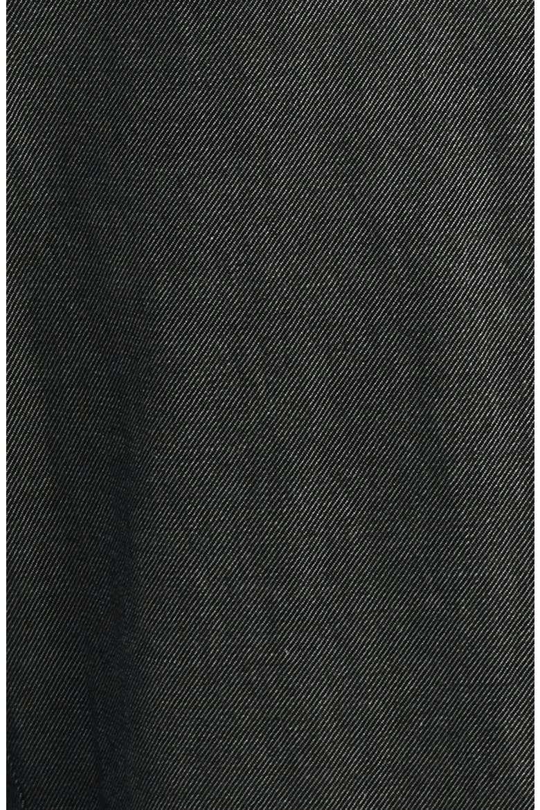 Wide Leg Organic Cotton Twill Jumpsuit, Alternate, color, BLACK