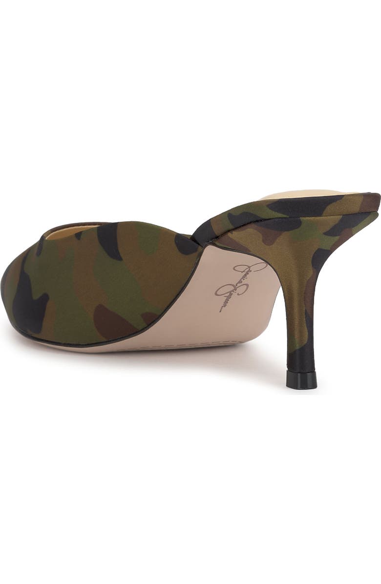 Jessica Simpson Belvaen Pointed Toe Mule, Alternate, color, Forest Camo
