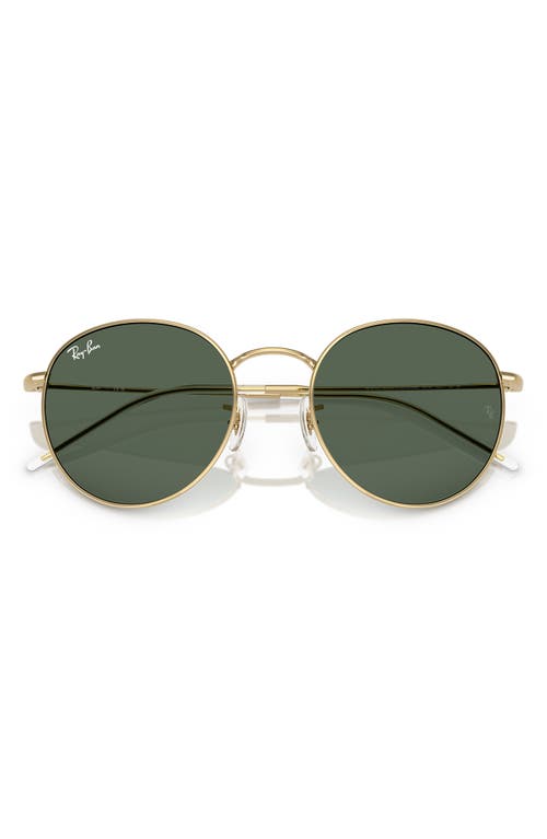 Ray Ban Ray-ban Reverse 53mm Phantos Sunglasses In Gold Flash