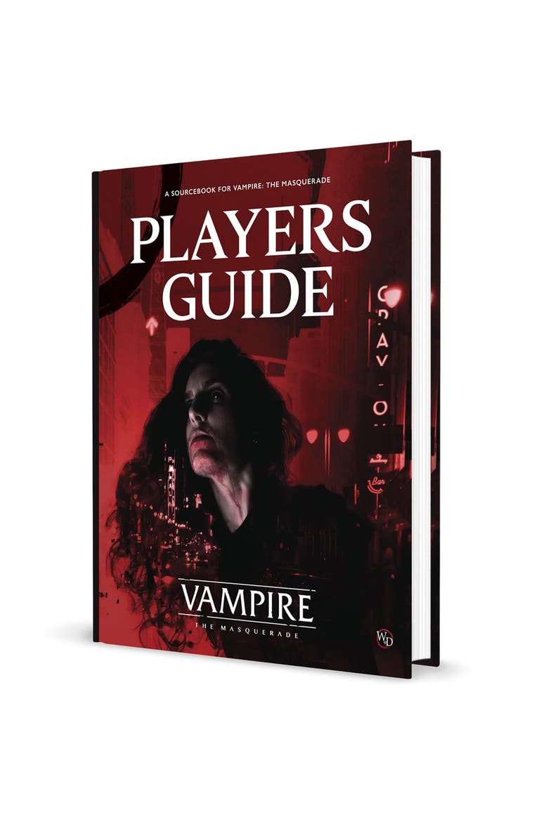 Vampire The Masquarade 5th Edition Game Players Guide, Main, color, Multicolored