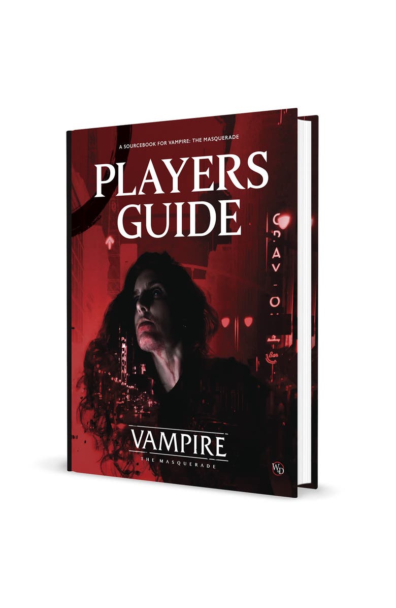Renegade Game Studios Vampire The Masquarade 5th Edition Game Players Guide, Main, color, Multicolored