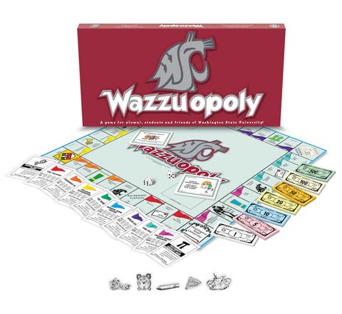 Washington State University Wazzuopoly Monopoly Board Game