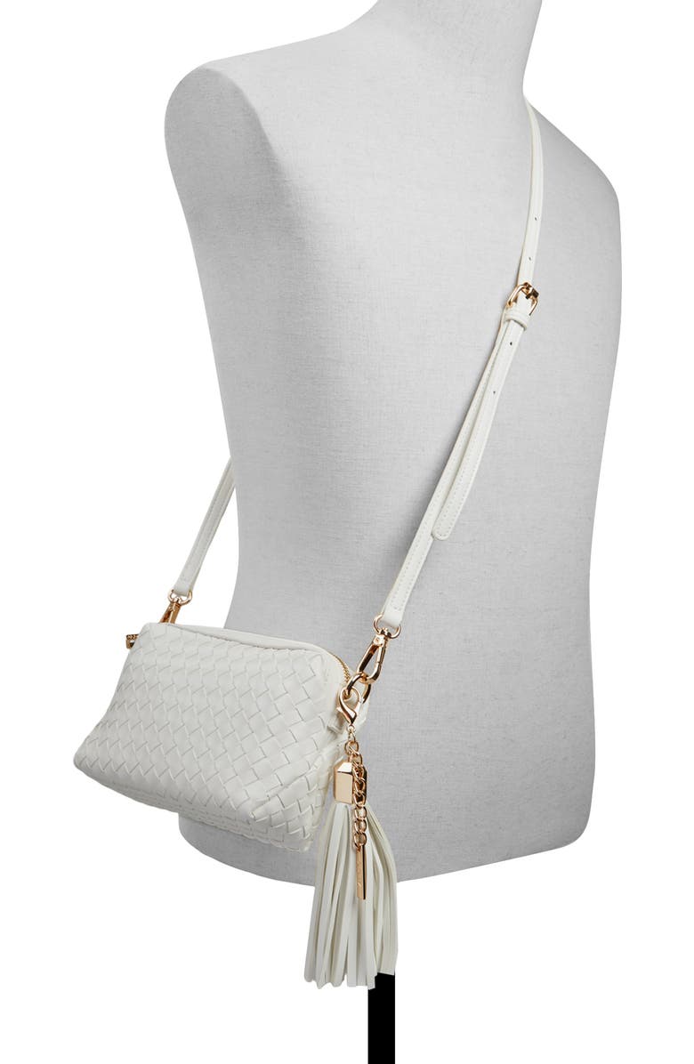ALDO Braidaxx Faux Leather Crossbody Bag, Alternate, color,