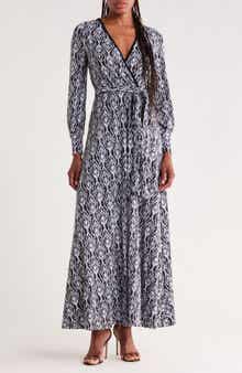 Long Sleeve Wrap Dress