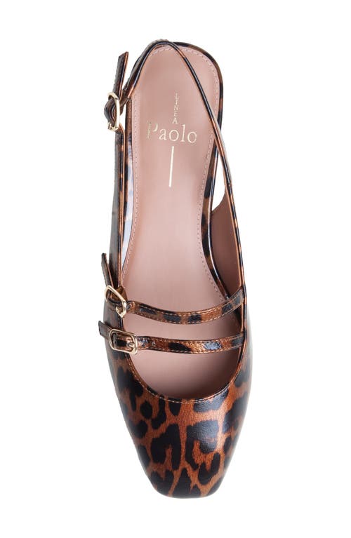 Linea Paolo Cassianx Slingback Mary Jane Pump In Brown