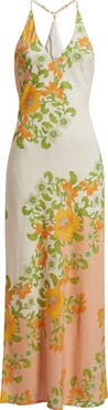 Petal & Pup Haruki Floral Racerback Maxi Dress