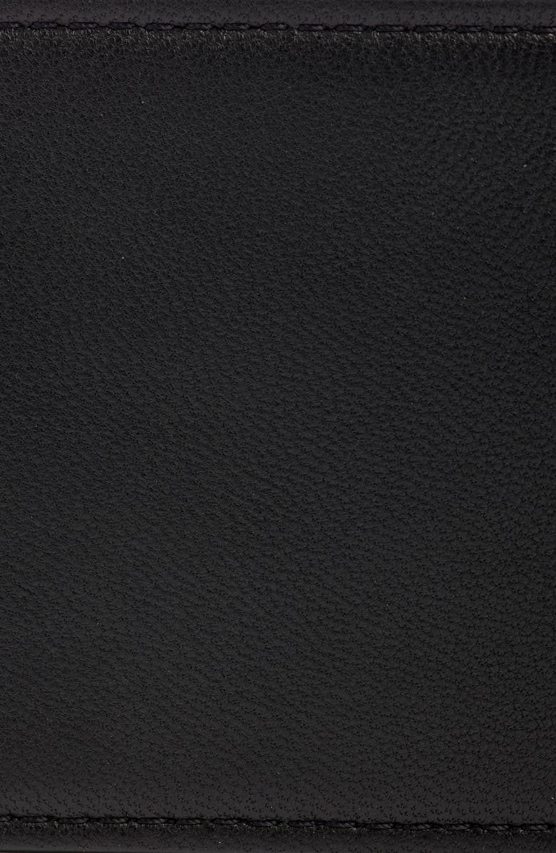 Eileen Fisher Obi Bow Leather Belt, Alternate, color, Black