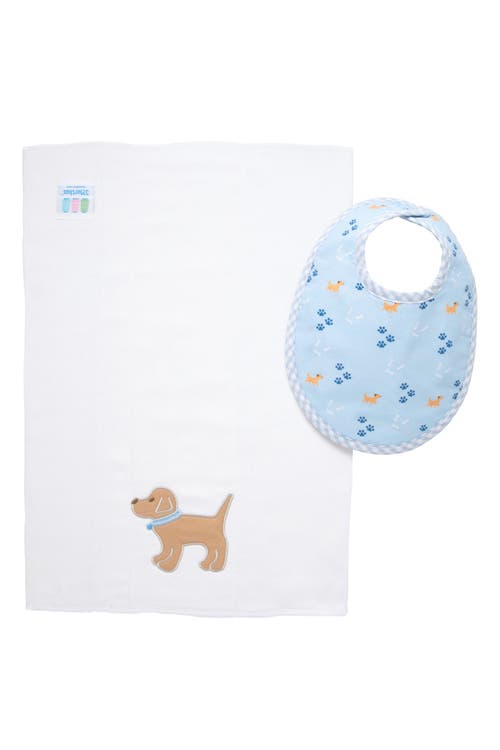 3 Marthas Playful Pals Basic Bib & Burp Set