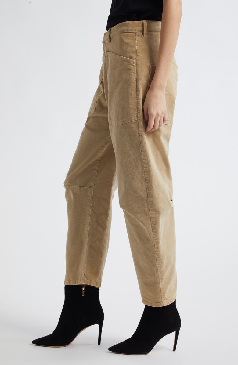 Nili Lotan Shon Corduroy Pants, Alternate, color, Sabbia