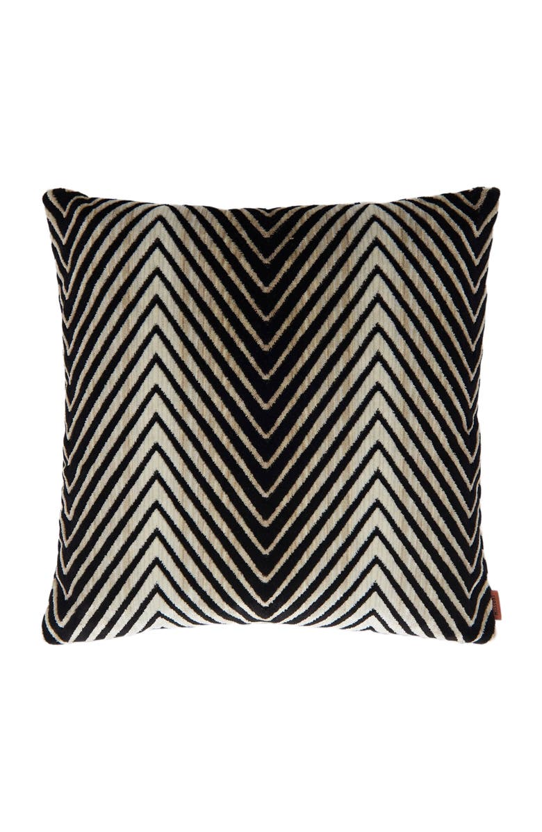 Missoni Home Ziggy 40x40 Cm Viscose Blend Zigzag Cushion, Main, color,