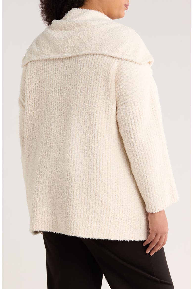 Chenille Cardigan, Alternate, color, JONES WHITE