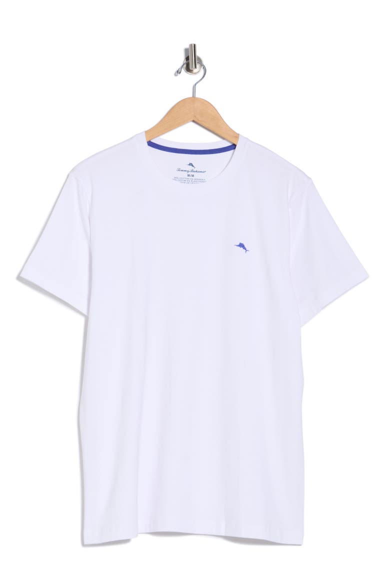Stretch Cotton Sleep T-Shirt, Alternate, color, WHITE
